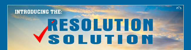 Resolution Solution