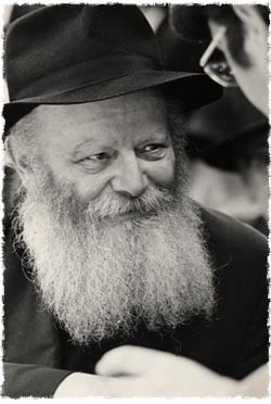 The   Rebbe, Rabbi Menachem Mendel Schneerson, of righteous memory