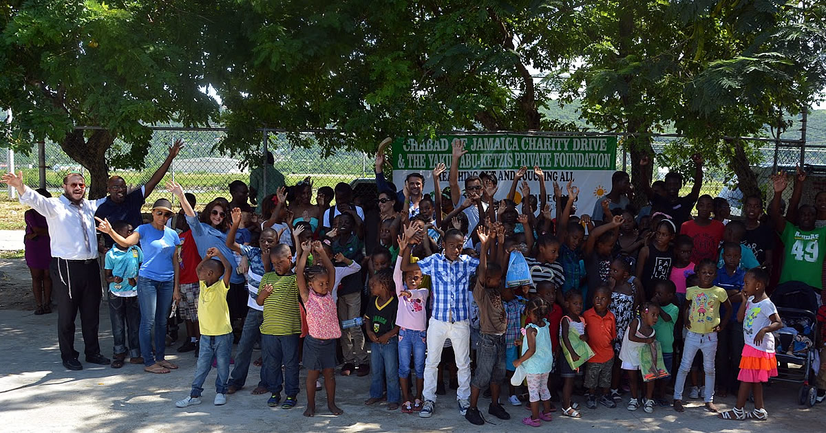 Chabad Couple at Heart of Helping Local Residents in Jamaica A joint