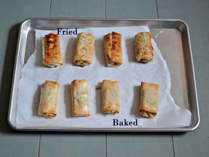 Pastrami Egg Rolls with Apricot Dipping Sauce