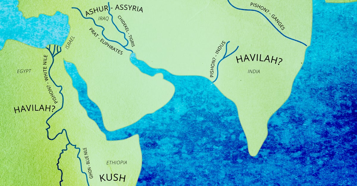Where Are the Four Rivers that Come from Eden? - Parshah Focus - Parshah