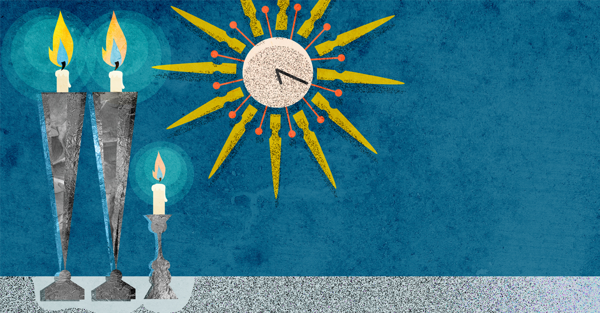 Why Are Shabbat Candles Lit 18 Minutes Before Sunset? Shabbat