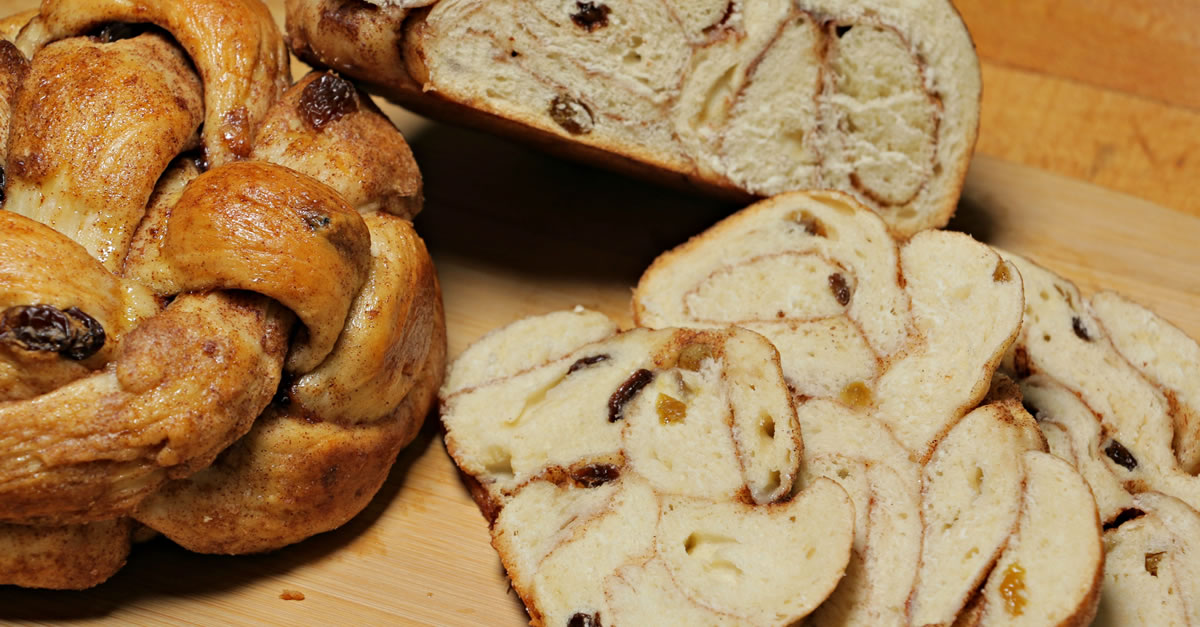 Cinnamon Raisin Challah Challah & Bread Kosher Recipe